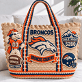DVBC Straw-Style Embellished Tote Bag NTKO